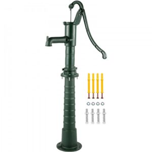 käsiveepump malmist alusega – Käsiveepump Koos Alusega (40 x 23,9 x 131 cm, 66 cm Alus, Malm)