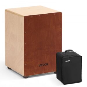 kerge puidust cajon trumm – Kerge Puidust Cajon Trumm (305 X 305 X 430 Mm, Kasepuit, Sisemine Snaar)