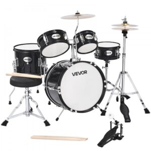 laste trummikomplekt 5-osaline – Laste Trummikomplekt, 5-Osaline 35,6 Cm Bass-Trumm, Reguleeritav Troon