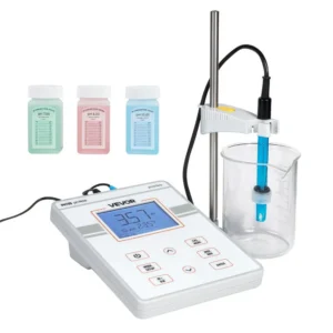 laud pH-meeter laboratooriumidele – Laud-pH-Meeter (0-14 pH, Suur Ekraan, 50 Mälumahtu)