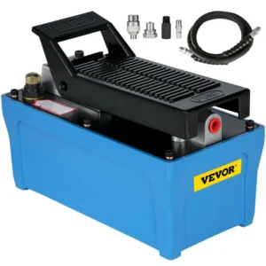 õhuhüdrauliline jalgpump 689 bar – Õhuhüdrauliline Jalgpump 689 Bar 1687,8 cm³ Raskeveokite Täismetallist Korpus