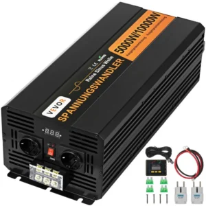 puhas siinuslaine inverter 5000 W – Puhas Siinuslaine Inverter (5000 W, 24V DC, 230V AC)