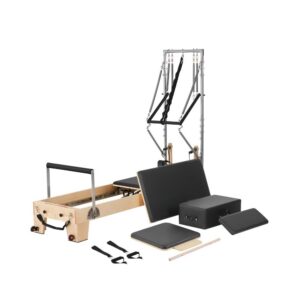 puitkarkassiga pilatese reformer – Puitkarkassiga Pilatese Reformer (Kuni 181,4 Kg, Topelt Vastupanu)