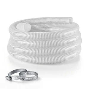 PVC imivoolik bassein veepump – PVC Imivoolik (5,08 cm x 7,6 m, Kõrgsurvekindel, Klambritega)