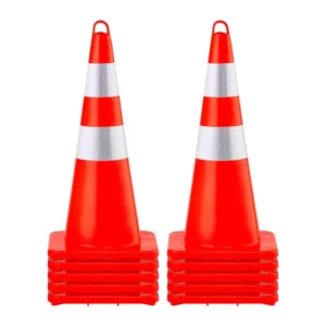 pvc liikluskoonused 28 tolli – PVC Liikluskoonused (71 Cm, 10 Tk, 2 Helkurrõngast)