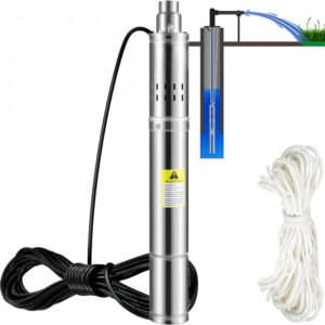 sügavaveepump 550W 35 L/min – Sügavaveepump (550W, 35 L/min, 108 m Tõstekõrgus, Liivakindel, 20 m Juhe)