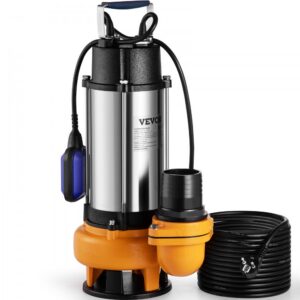 sukelpump 2200 W veevool – Sukelpump (2200 W, 60 000 L/h, 8 m Kaabel, Automaatne Ujuklüliti)