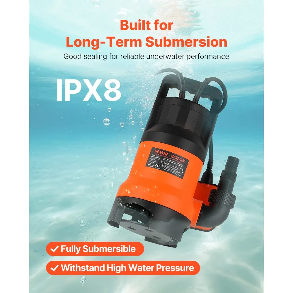 Sukelpump Reovee Jaoks (650 W, 15 000 L/h, 8 m Tõstevõime) – toote pilt 4