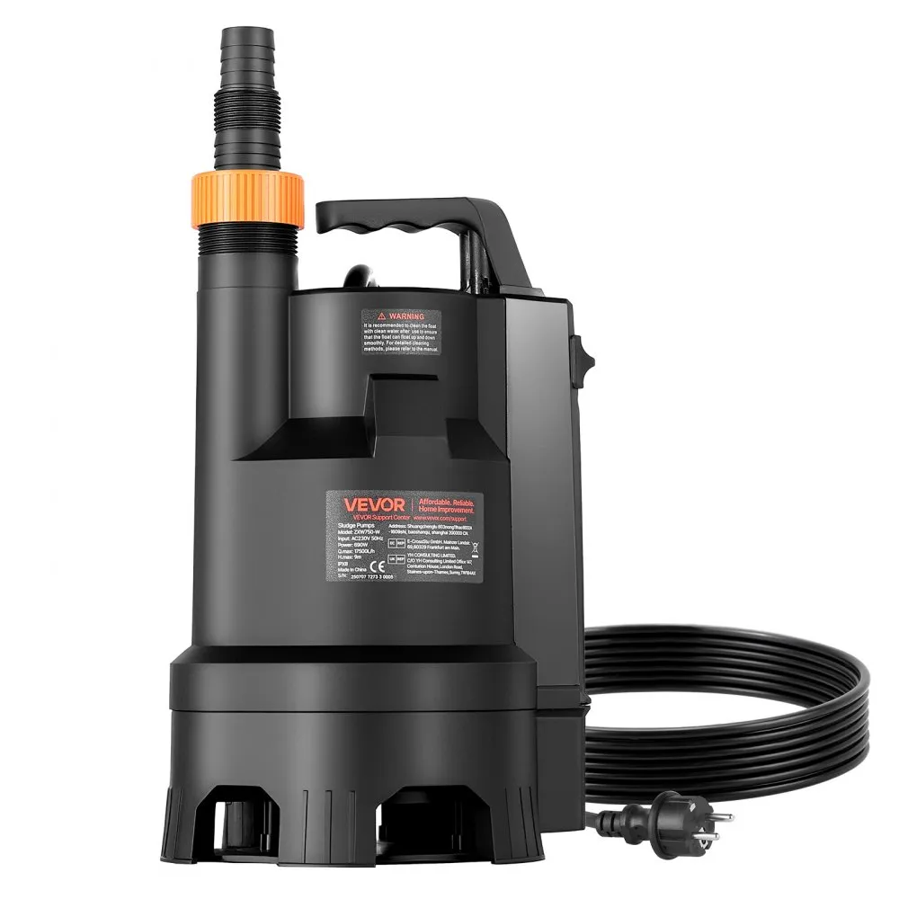 sukelpump reovee jaoks 690 W – Sukelpump Reovee Jaoks (690 W, 17 500 L/h, 9 m Tõstevõime)