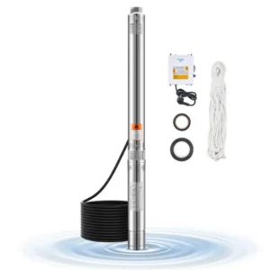 süvavee sukelpump 910 W – Süvavee Sukelpump (910 W, 100 L/min, 53 m Tõstevõime, 20 m Juhe)