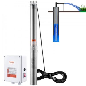 süvaveepump 2200 W – Süvaveepump (2200 W, 9,8 m³/h, 144 m tõstekõrgus)