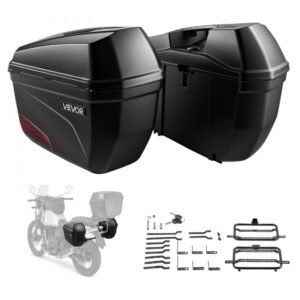 universaalne mootorratta külgkohver 23L – Universaalne Mootorratta Külgkohver 46L (23L*2) ABS Veekindel Lukuga 2tk