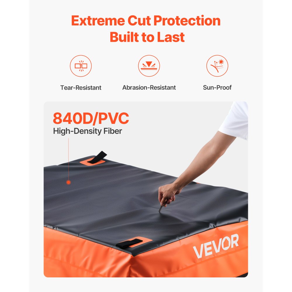 Veekindel Veokikasti Kott (840D PVC, 736 Liitrit) – toote pilt 4