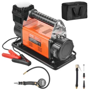 12V õhukompressor digitaalne manomeeter – 12V Õhukompressor Digitaalse Manomeetriga (10,3 Bar, 200 L/min, Kaasaskantav)