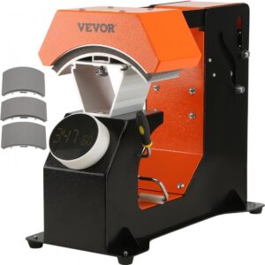 3-ühes automaatne mütside kuumpress – 3-Ühes Automaatne Mütside Kuumpress, 16.3x8.9cm Sublimatsioonülekanne