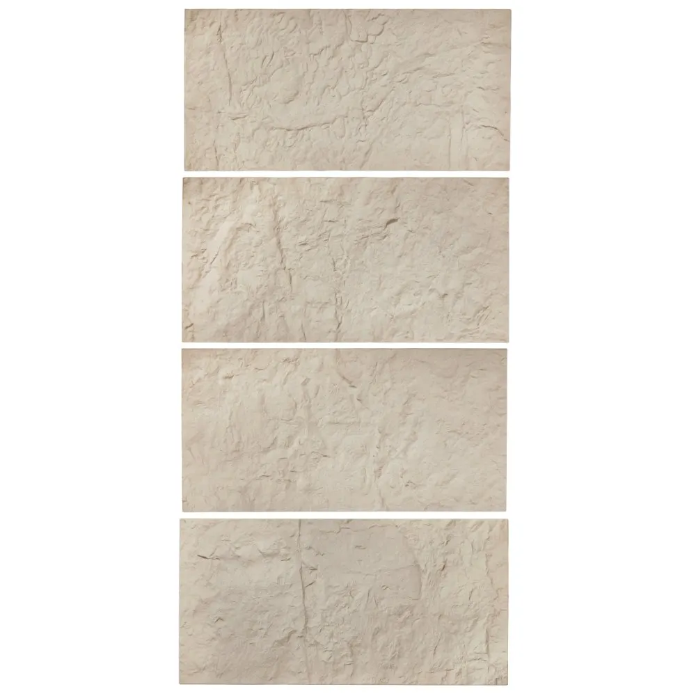 3D seinapaneelid looduskivi imitatsioon – 3D seinapaneelid (4 tk, 122×61 cm, 3 m² katvus)