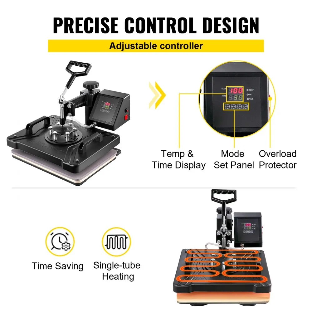 5-Ühes Digitaalne Kuumpress Ja Vinüülilõikur (870 Mm, 1200 W, 29 X 38 Cm) – toote pilt 4