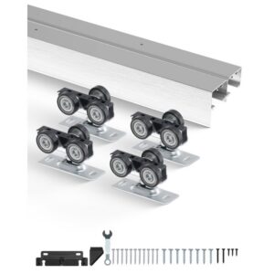 möödaviigu lükandukse riistvara alumiinium – 6 m möödaviigu lükandukse riistvara (3,5–4,4 cm paksus, 91,4 cm laius, alumiiniumist)