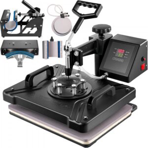 6-ühes soojuspress 380 x 300 mm – 6-Ühes Soojuspress (38 x 30 cm, 1250 W, 95-232 °C)