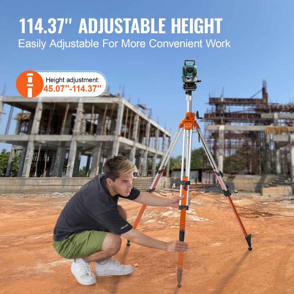 Alumiiniumist statiiv lasertasemele (114–290 cm, 5,44 kg kandevõime) – toote pilt 2