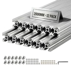 alumiiniumist T-sooneline lineaarne rööbas – Alumiiniumist T-sooneline lineaarne rööbas (2000 mm, 12 tk)
