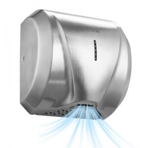 automaatne kätekuivati 1800 W – Automaatne Kätekuivati (1800 W, Roostevaba Teras, HEPA Filter)