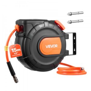 automaatne voolikurull 15 m – Automaatne Õhuvoolikurull, 15m x 9,5mm PVC Õhuvoolik Max 20,7 Bar