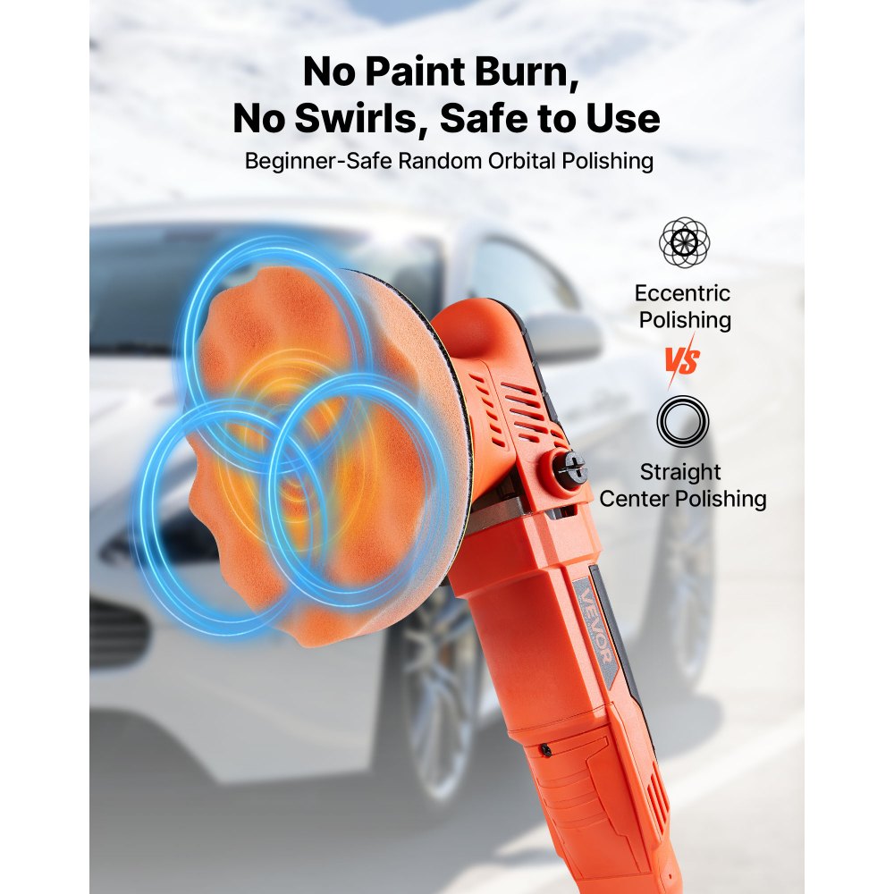 Autopoleerimismasin (650 W, 150 mm Ketas, 2000-6800 p/min) – toote pilt 1