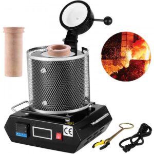 digitaalne elektriline sulatusahi 1350 W – Digitaalne Elektriline Sulatusahi (1350 W, 1150 °C, 3 kg Keraamiline Tiigel)
