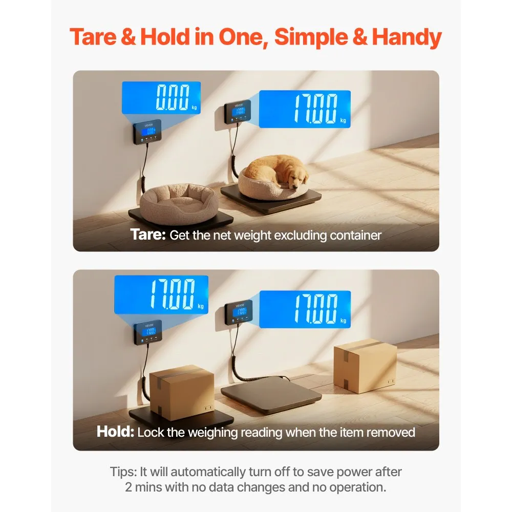 Digitaalne Postikaal 200 Kg, 10 G/100 G Täpsus, LCD Ekraaniga – toote pilt 3