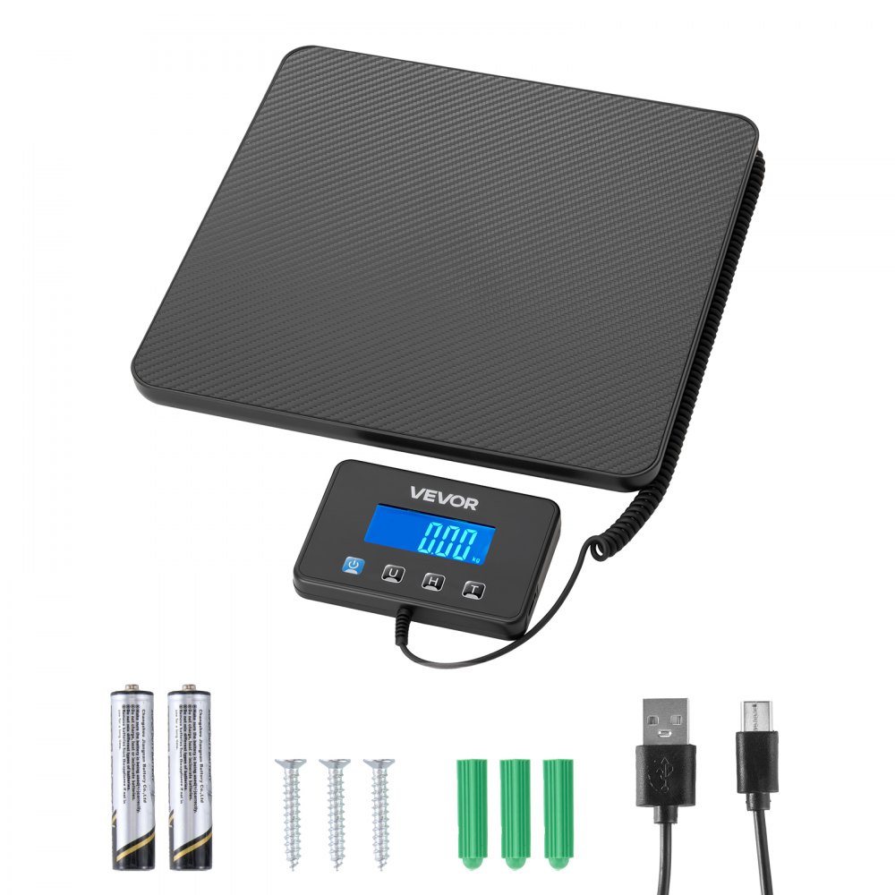 digitaalne postikaal 200 kg – Digitaalne Postikaal 200 Kg, 10 G/100 G Täpsus, LCD Ekraaniga