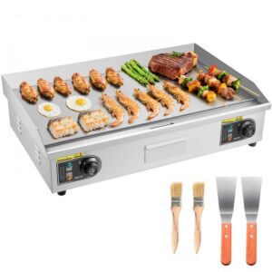 elektriline grillplaat 4400 W – Elektriline grillplaat (4400 W, 72,5×40 cm, roostevaba teras)