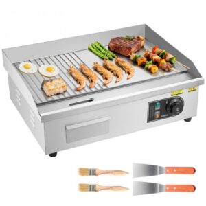 elektriline grillplaat 3200 W – Elektriline grillplaat (535 x 300 mm, 3200 W, 50–300°C)