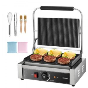 elektriline paniinipress 2200W – Elektriline Paniinigrill (2200 W, 34×23 cm, Roostevaba Teras)