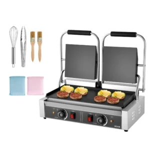 elektriline paniinipress 3600 W – Elektriline Paniinigrill (3600 W, 48×23 Cm, Roostevaba Teras)