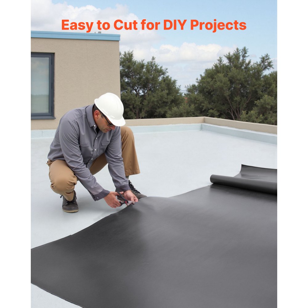 EPDM Kummist Katusekate (4,57×6,1 m, 1,14 mm, Veekindel) – toote pilt 4