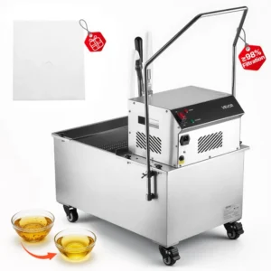 fritüürõli filtreerimismasin 55 L – Fritüürõli filtreerimismasin (55 L, 250 W, roostevaba teras)