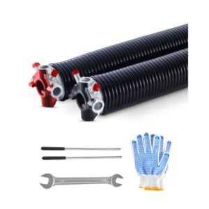 garaažiukse torsioonvedrud komplekt – Garaažiukse torsioonvedrud (6,35 mm, 50,8 mm, 889 mm)