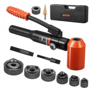 hüdrauliline knockout punch komplekt – Hüdrauliline Löögikomplekt (98,07 kN, 12,7-50,8 mm, 6 Matriitsi)