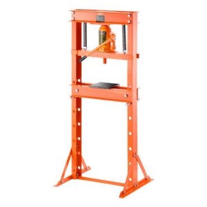 hüdrauliline töökoja press 20T – Hüdrauliline Töökoja Press (20T, 150 cm Kõrgus, 14,5 cm Silindrikäik)