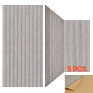 isekleepuvad akustilised paneelid 120x60 – Isekleepuvad akustilised paneelid (120 x 60 cm, 5 tk, polüesterkiud)