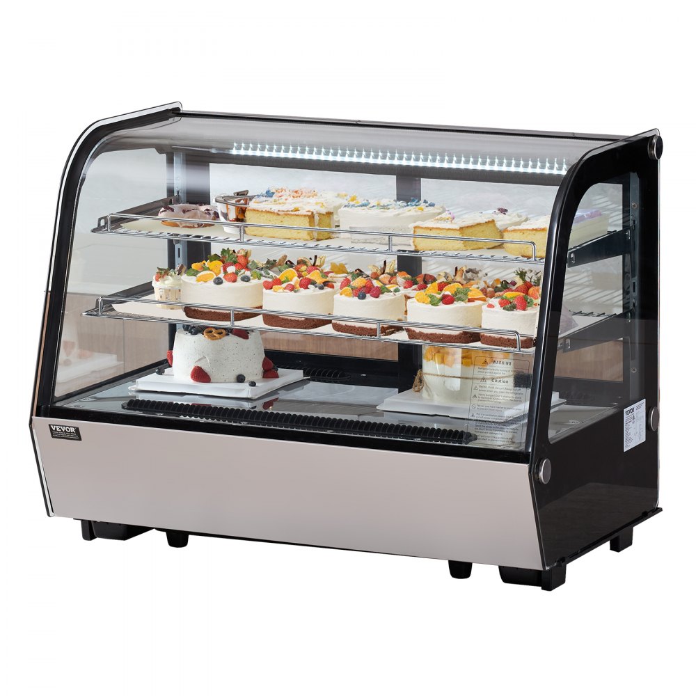 jahutatud vitriinkapp 146 L – Jahutatud vitriinkapp (146 L, 230 W, 2–6 °C)