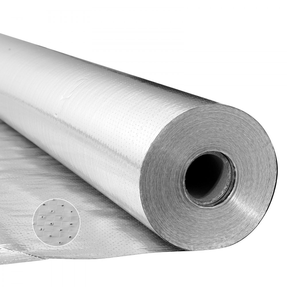 kahepoolne peegeldav isolatsioonirull – Kahepoolne peegeldav isolatsioonirull (38,1 m x 1,22 m, 0,15 mm, alumiiniumfoolium)