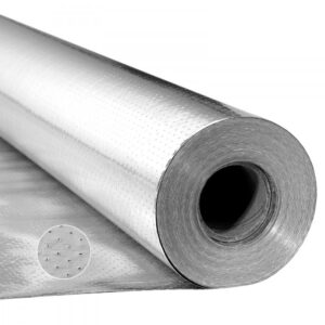 kahepoolne peegeldav soojustusrull – Kahepoolne Peegeldav Soojustusrull (0,15 Mm, 76,2 M X 1,22 M)