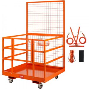 kahveltõstuki turvaplatvorm 635 kg – Kahveltõstuki Turvaplatvorm (109 x 114,3 cm, 635 kg, Ratastega)