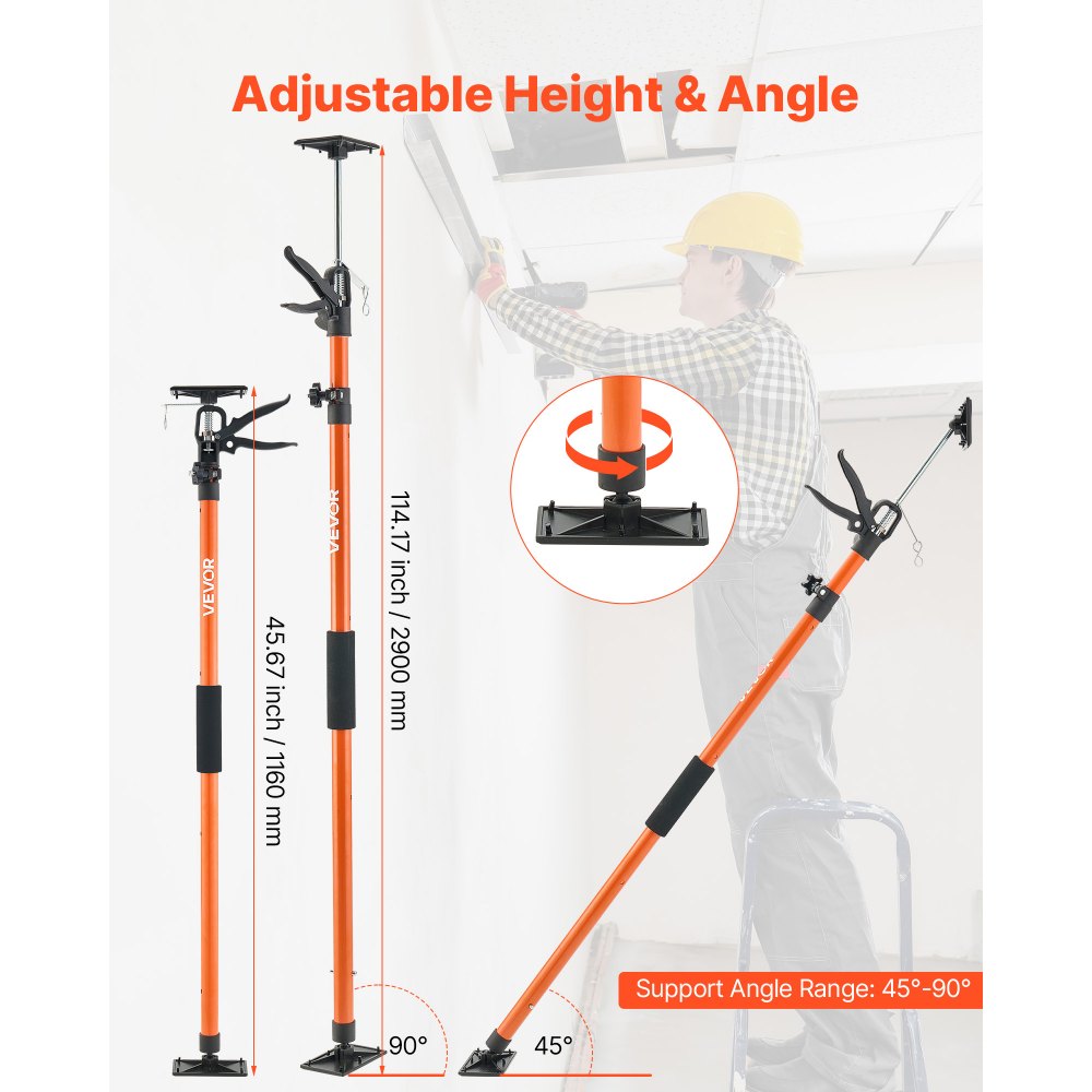 Kappide Tõstekang (116-290 cm, 70 kg Kandevõime, 4 Tk) – toote pilt 1