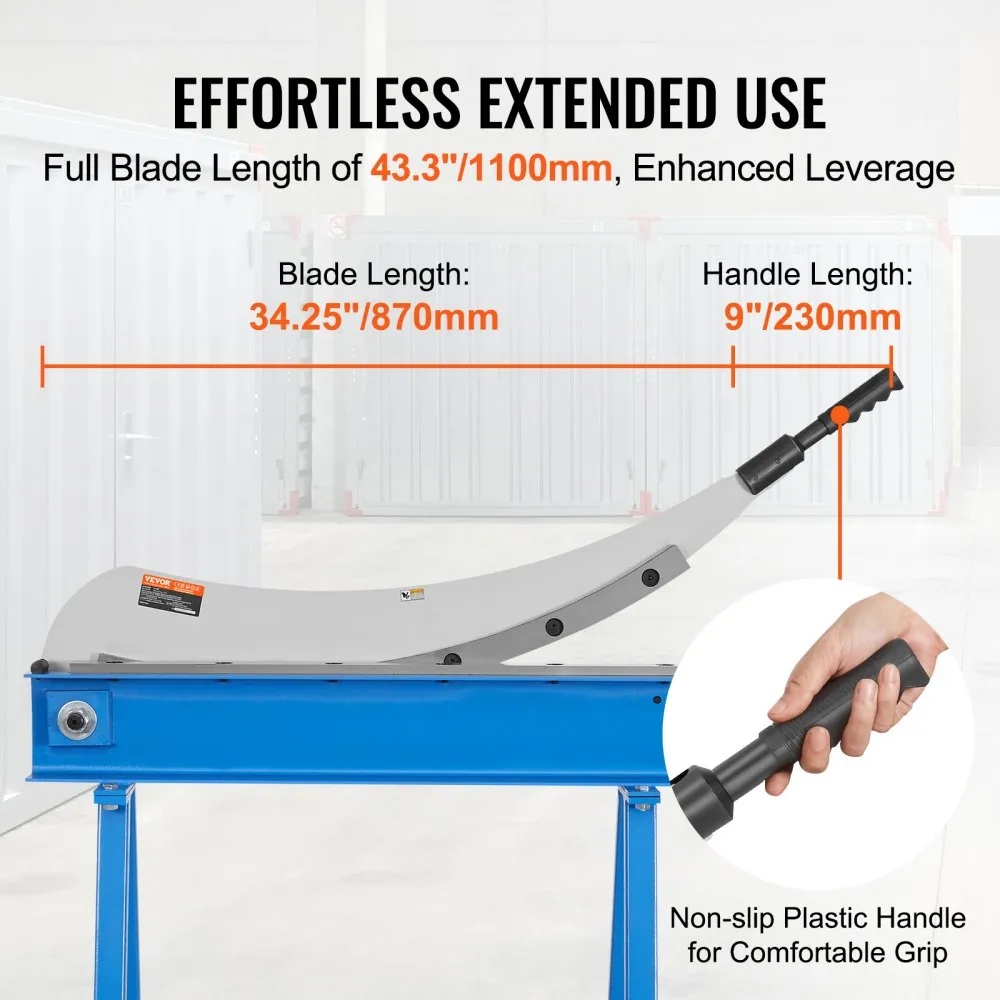 Käsitsi Metallplaatide Giljotiin (800 mm, 1,5 mm Paksus, Q235 Teras) – toote pilt 4
