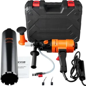 käsitsi teemantpuurimismasin 1500 W – Käsitsi Teemantpuurimismasin (1500 W, 8-10,2 cm, 40 cm Sügavus)