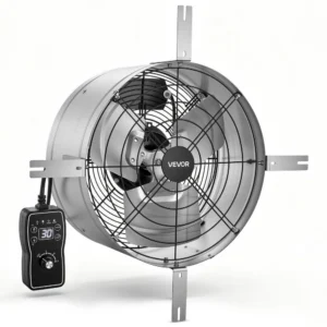 katuseharja ventilaator 1300–2940 CFM – Katuseharja Ventilaator (38 cm, 1300-2940 m³/h, Termostaat)