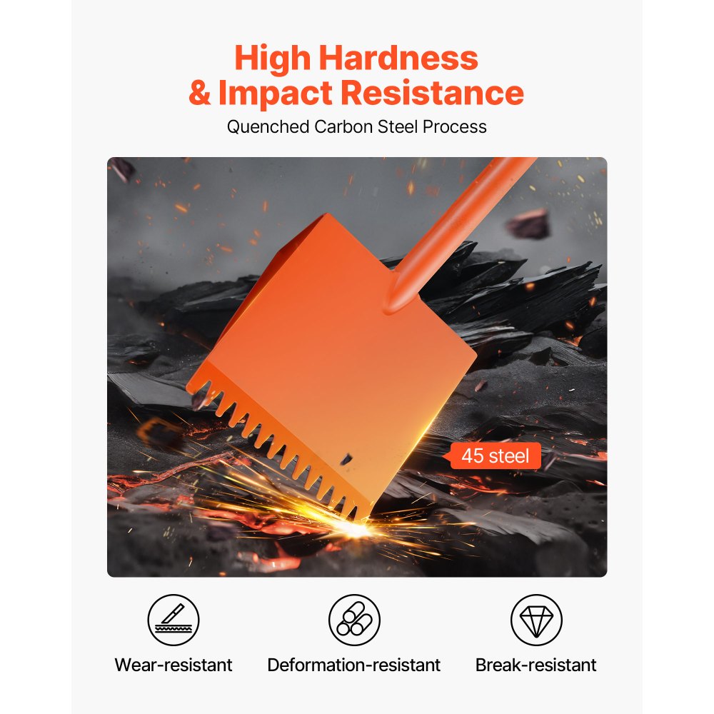 Katuserebija Labidas (4 Tk, 45# Teras, Oranž) – toote pilt 1